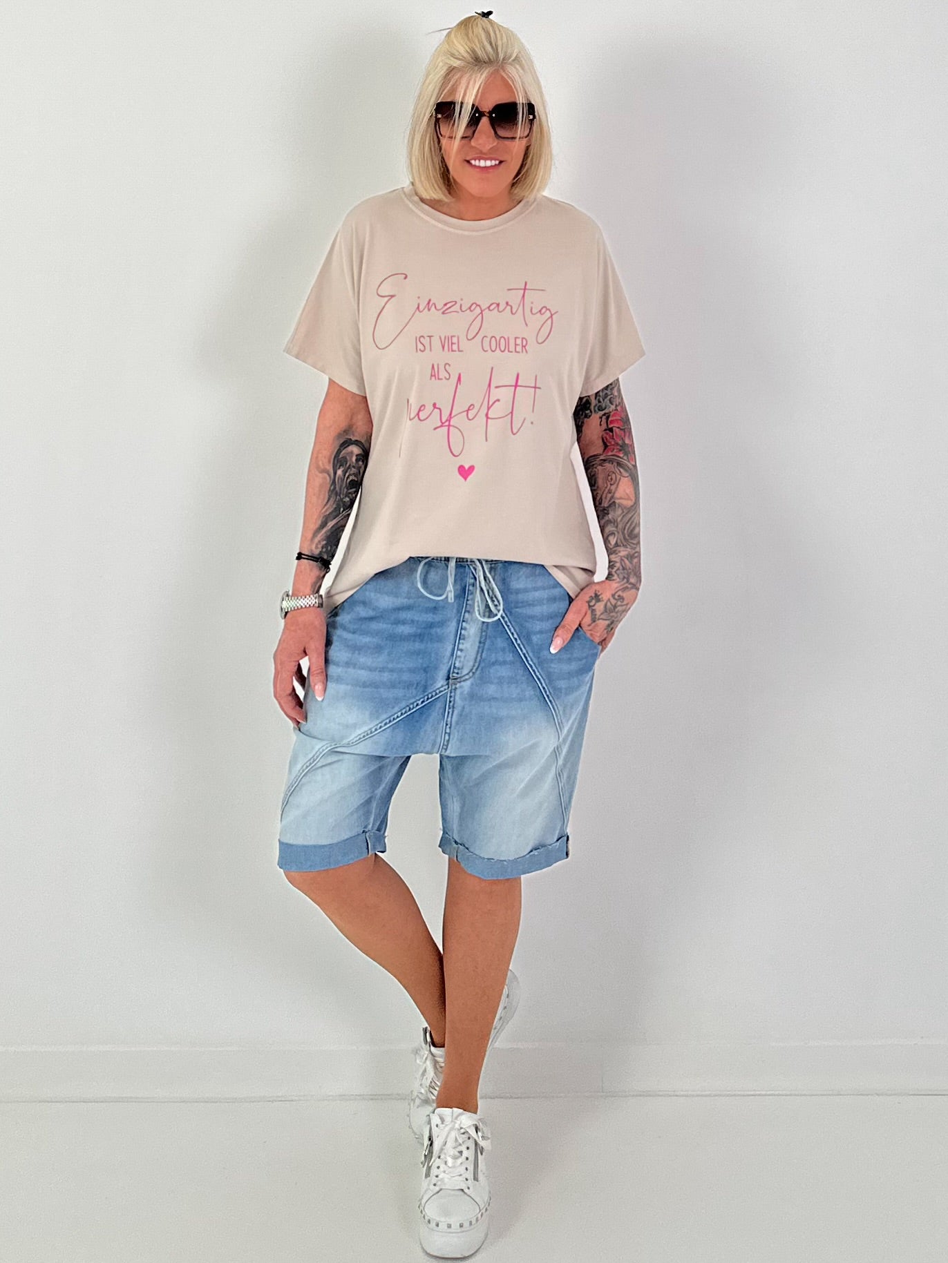 T-Shirt Unique - beige