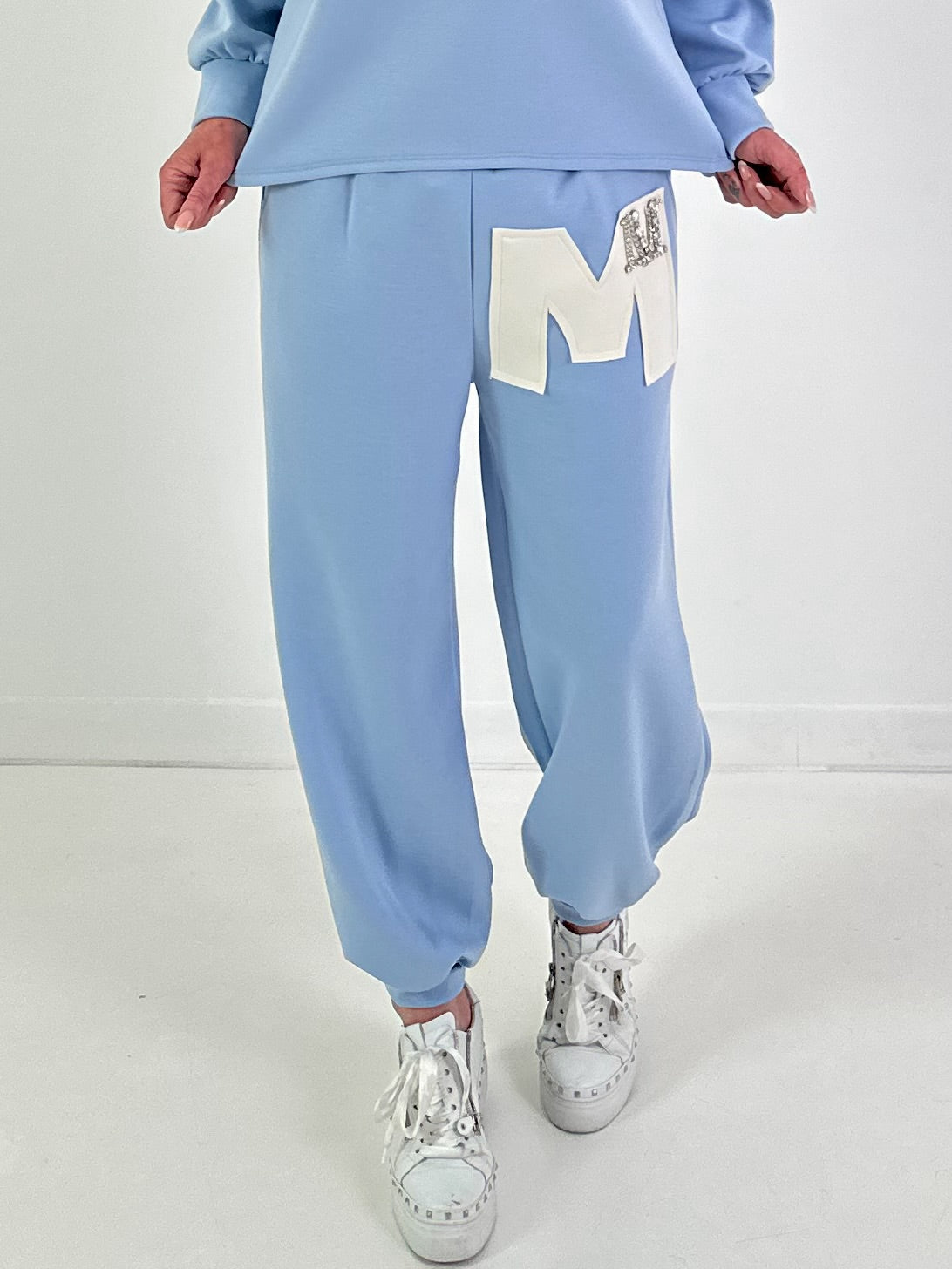 Broek model "Edition M" - lichtblauw