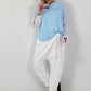 Crew Neck T-Shirt - light blue
