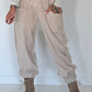 Cordhose mit Gürtel - beige ( lieferbar ab ca. 18.09.26))