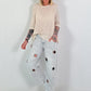 T-shirt with half sleeves - beige