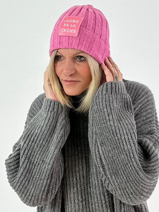 Mütze Modell "Créme De La Créme" - rosa