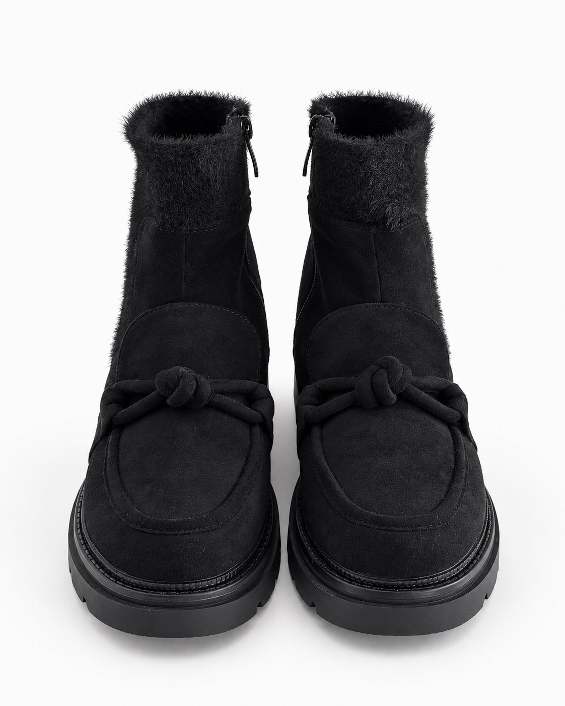 Loafer ankle boot - black