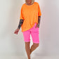 T-Shirt OK! - neon orange