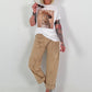 T-Shirt Fashion Leopard - weiss