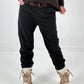 Corduroy trousers model "Soft Comfort" - anthracite