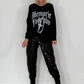 Sweater Memories Fade Glow - schwarz