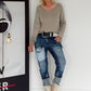 Jeans Fashion Smiley - denim