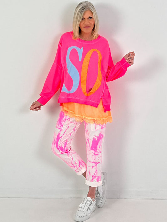 Sweater SOHO - neonpink