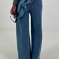 Wide leg jeans - blue