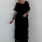 Kleid im Lagenlook - schwarz