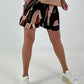 Shorts mit Muster -  schoko mehrfarbig
