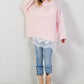 Pullover Modell "Feather Touch" - rosa