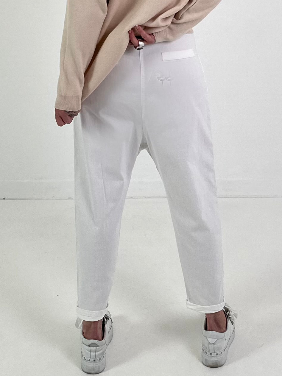 Jeans Baggy Modell "Flow Motion" - weiss