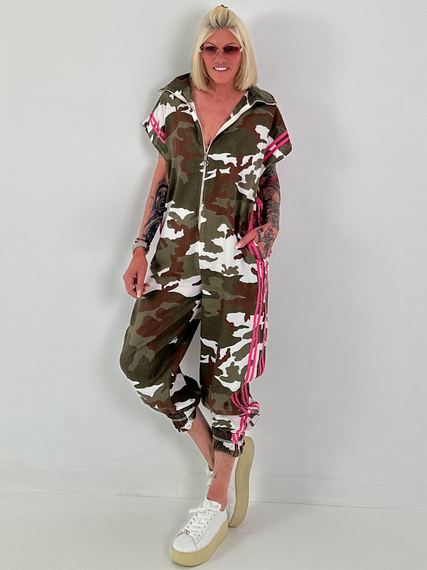 Camouflage Jumpsuit - khaki-mehrfarbig ( lieferbar ab (07.06.2026)