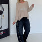 Pullover Grateful - beige