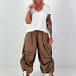 Fine knit short-sleeve sweater - white