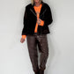 Biker Jacke - mokka