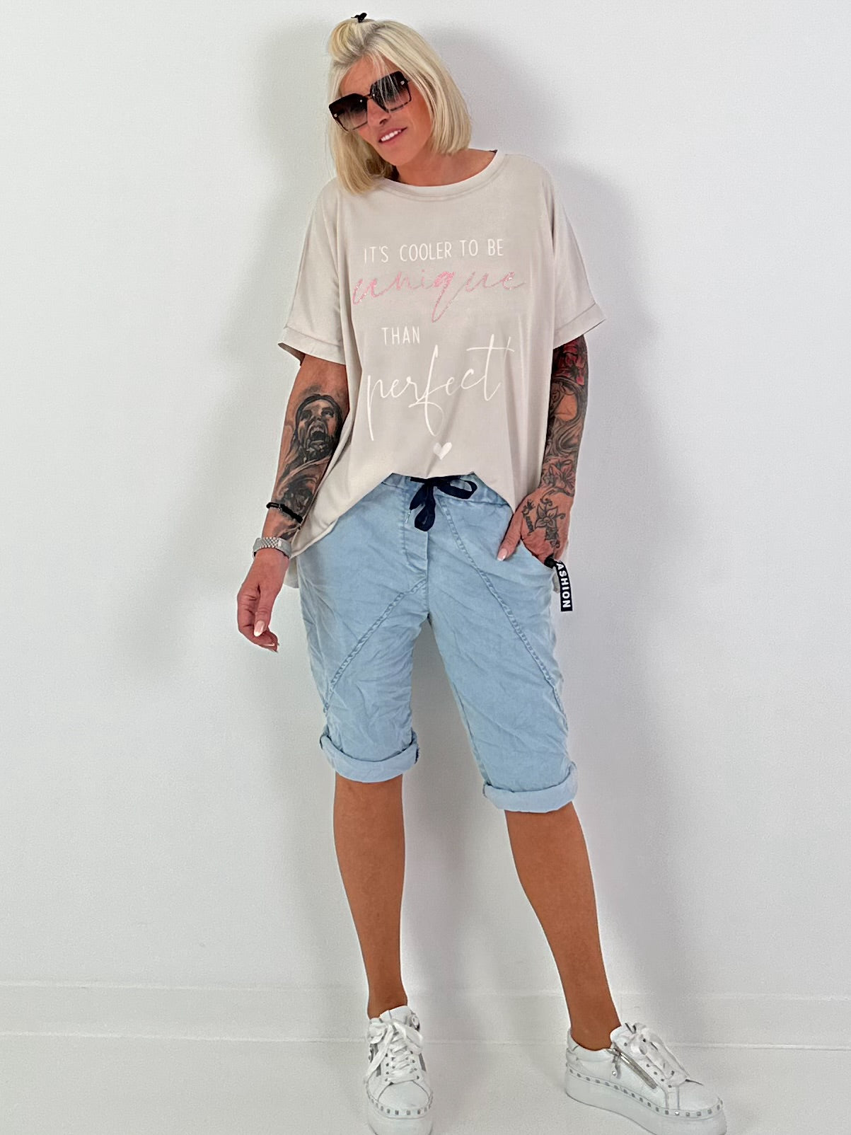 T-Shirt Unique - beige