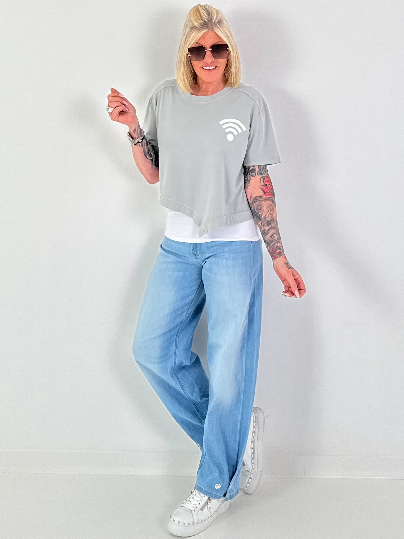 T-Shirt Connect Me - Grey