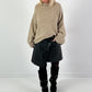 Sweater model "Shine Bright" - taupe