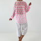 Transparent Tunic with Ruffle Sleeves - white