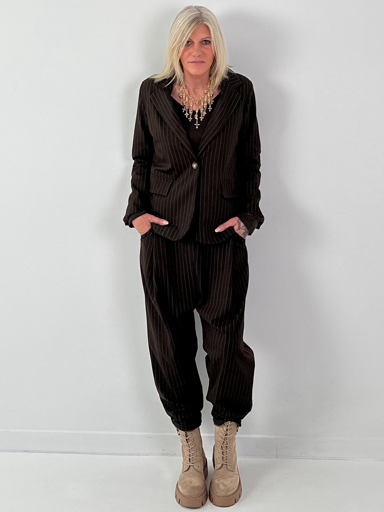 Blazer Modell "Office Out" - schoko