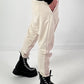 Baggy trousers model "Love Duo" - beige