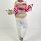 Pullover Modell "Chérie Striped Knit" - mehrfarbig