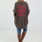 Oversized Shirt Summer - taupe