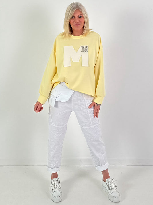 2. Wahl Sweatshirt Modell "Edition M" - gelb