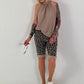 Neckholder Top -taupe