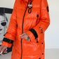 Cuel down coat - orange