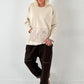 Sweatshirt model "Metro Chic" - beige