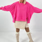 Teddy sweater model "Sweet Bliss" - bubble pink