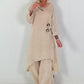 Linen two-piece set - beige