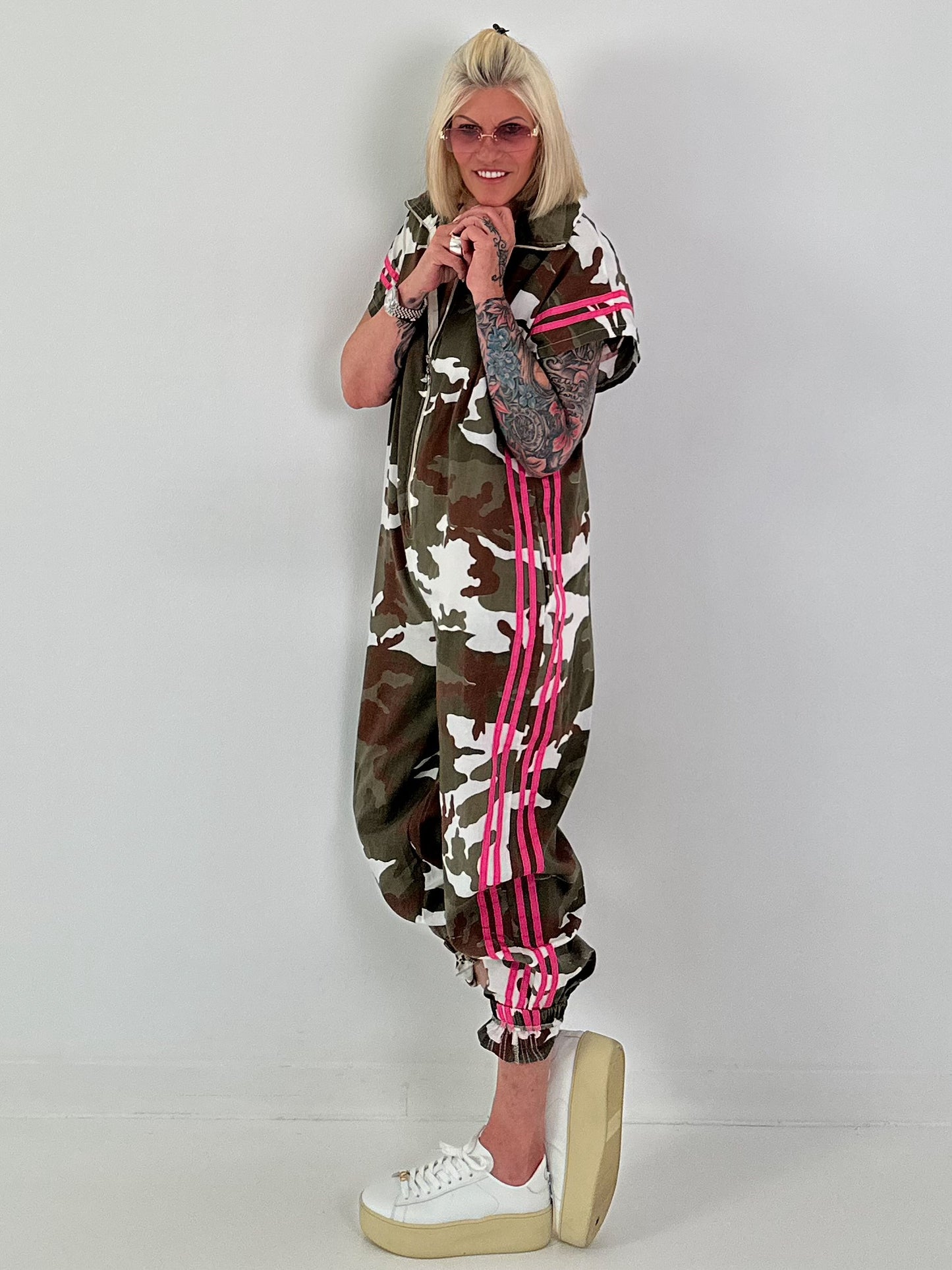 Camouflage Jumpsuit - khaki-mehrfarbig ( lieferbar ab (07.06.2026)