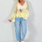 Light tunic with ruffles - yellow