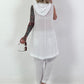 Linen two-piece set - white