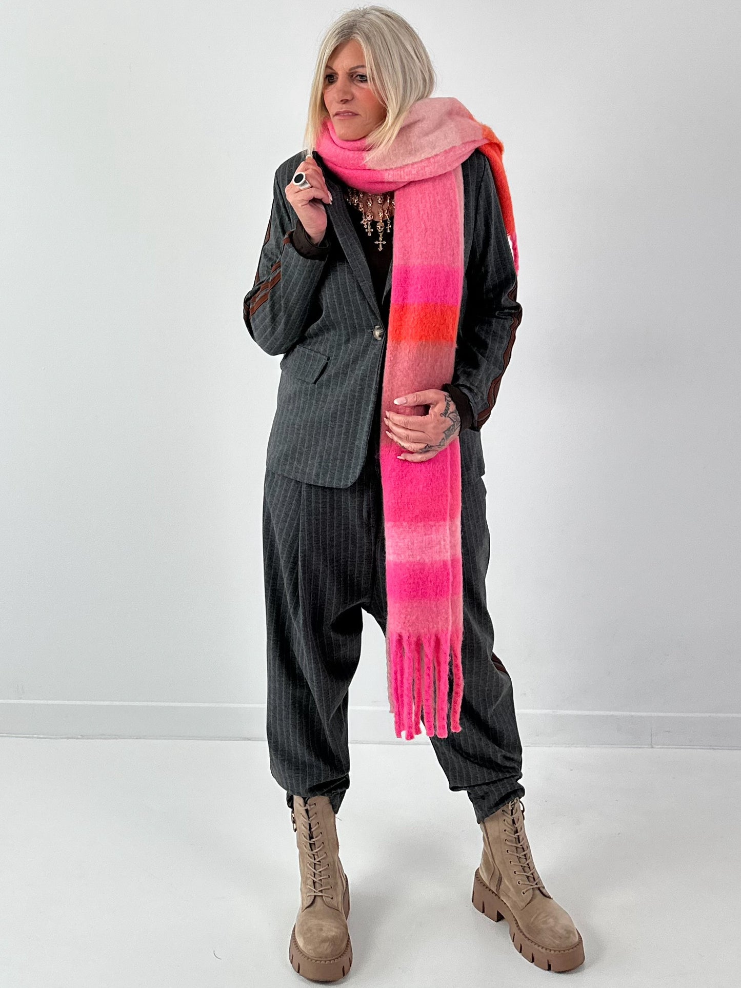 Blazer model "Office Out" - antraciet