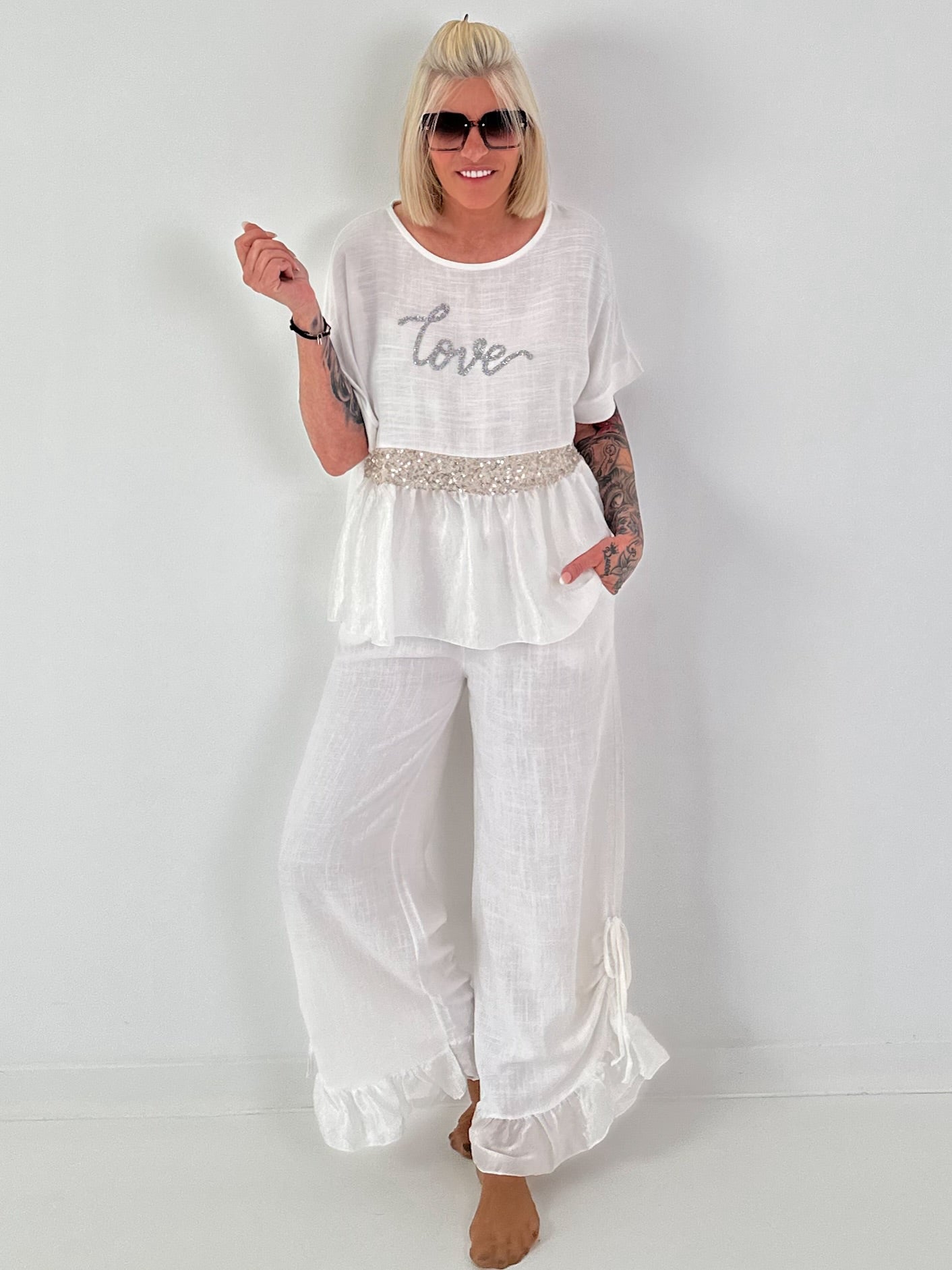 Two-piece Love - white
