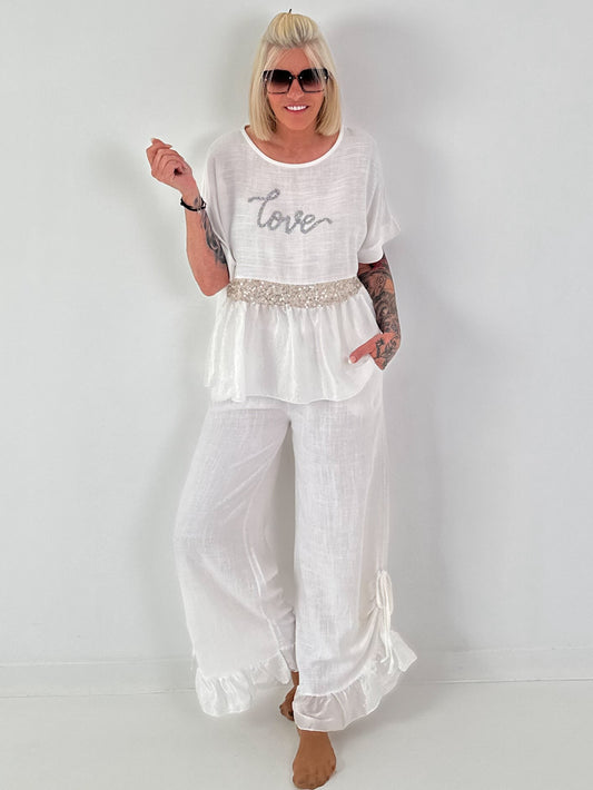 Two-piece Love - white