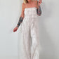 Romantischer Sommer Overall - beige