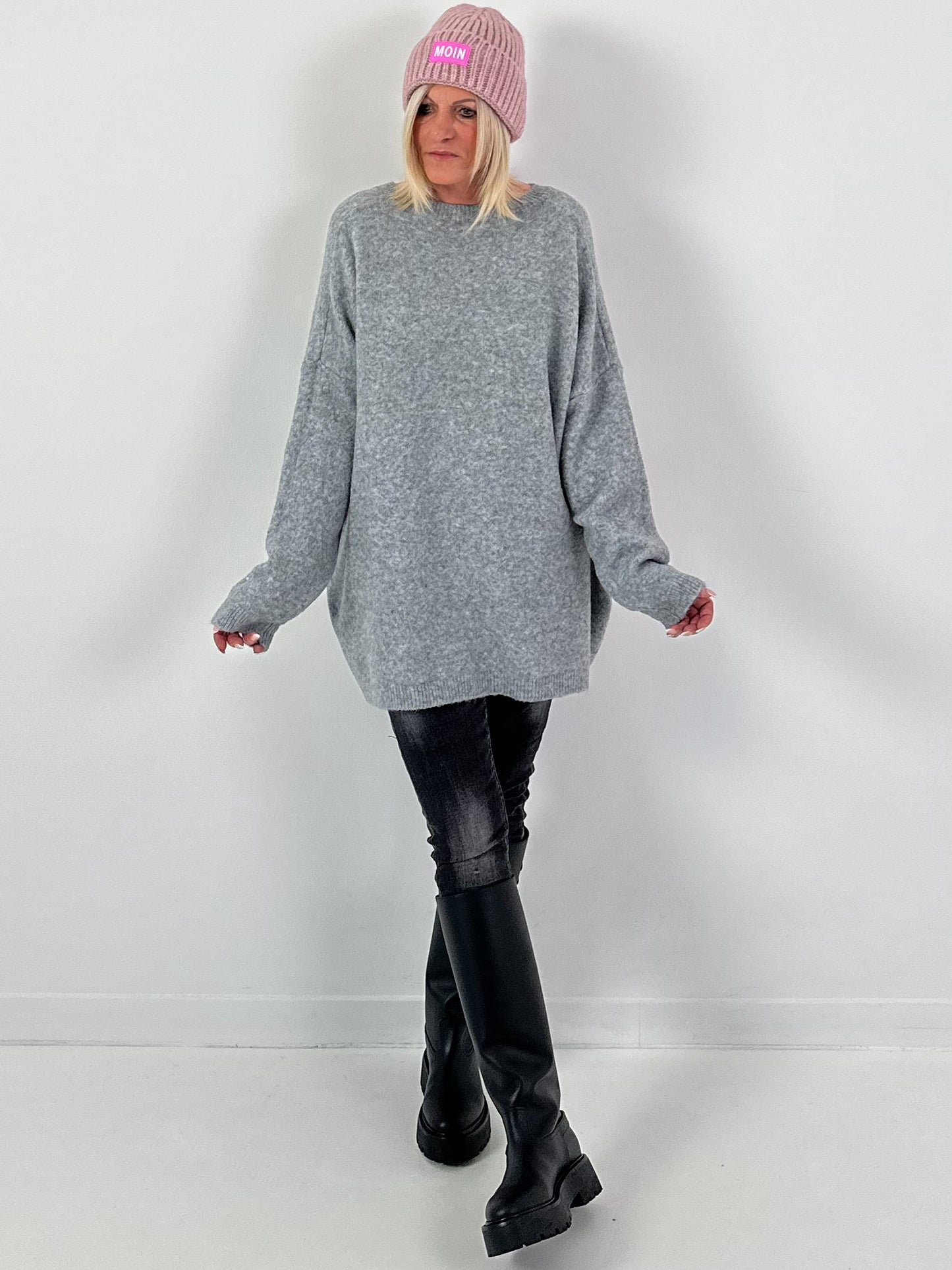 Zwillingsherz hoed model "MOIN" - roze