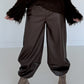 Vegane Lederhose 2 Looks - mokka