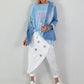 Oversized T-Shirt on Tour - hellblau