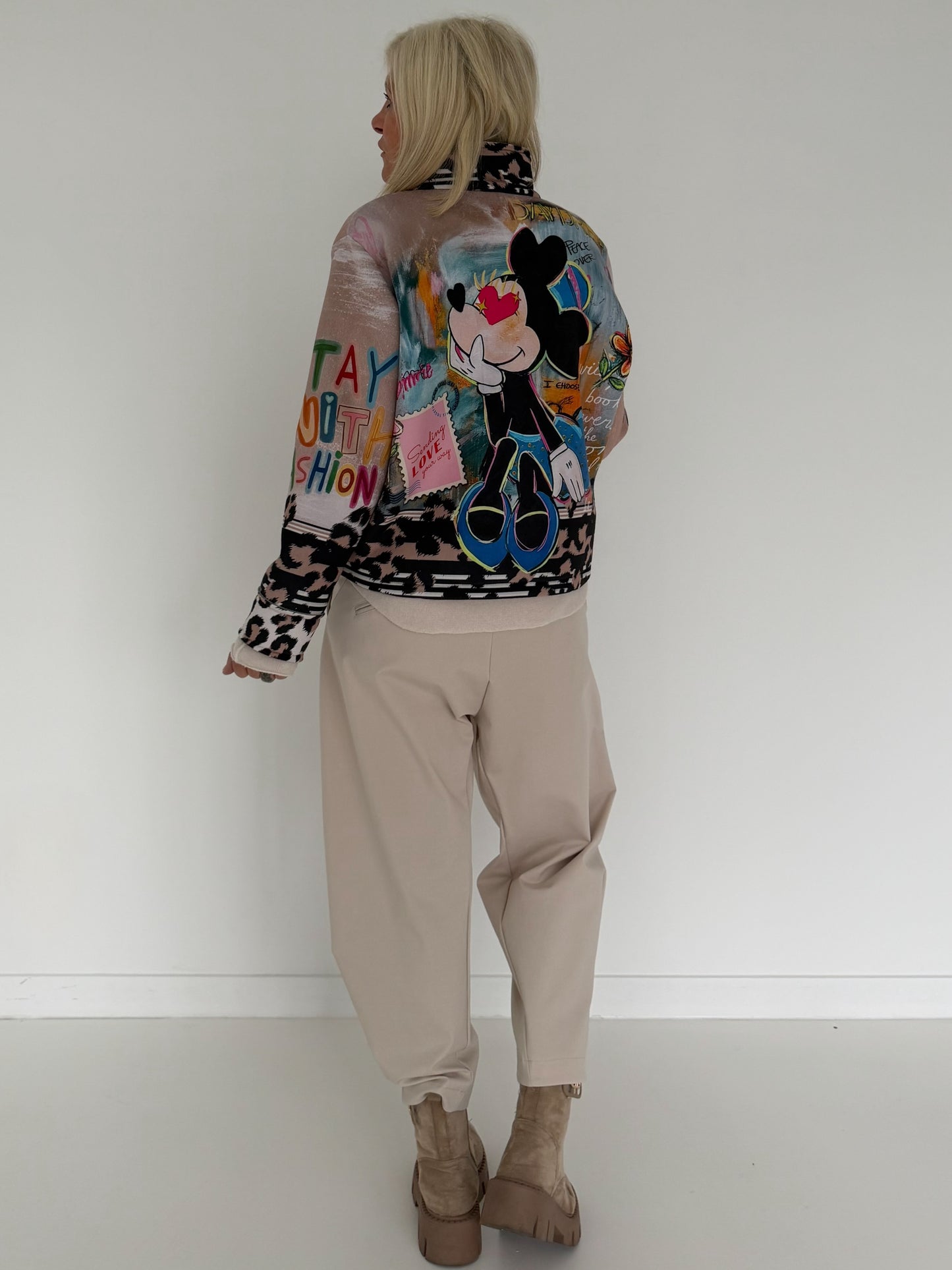 Jacke Stay With Fashion - leo-mehrfarbig ( lieferbar ab ca. 07.09.26)