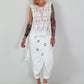 Ibiza Crochet Shirt - White