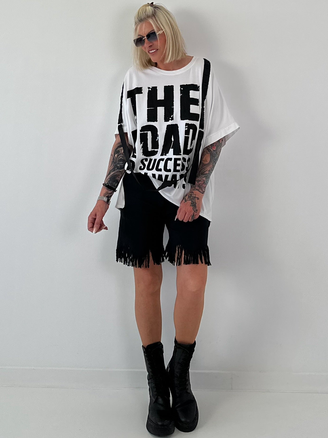Oversized T-shirt on Tour - pink