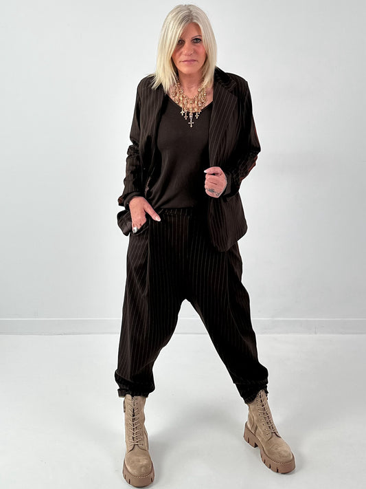 Blazer Modell "Office Out" - schoko